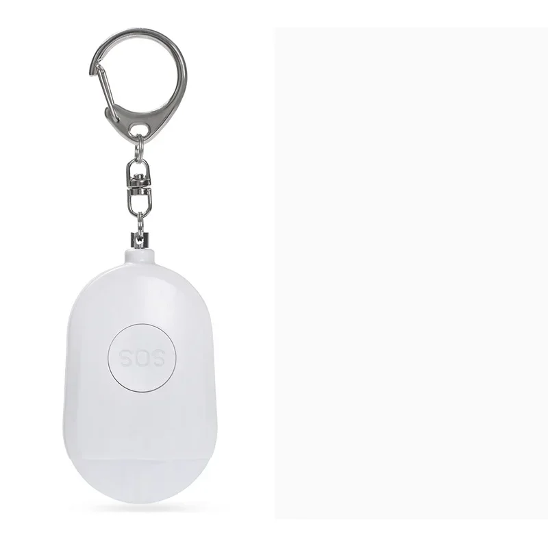 Self Defense Alarm Keychain 130dB for Kid Girl Elderly Personal Safety Scream Loud Emergency Security Protect Alert Rechargeable