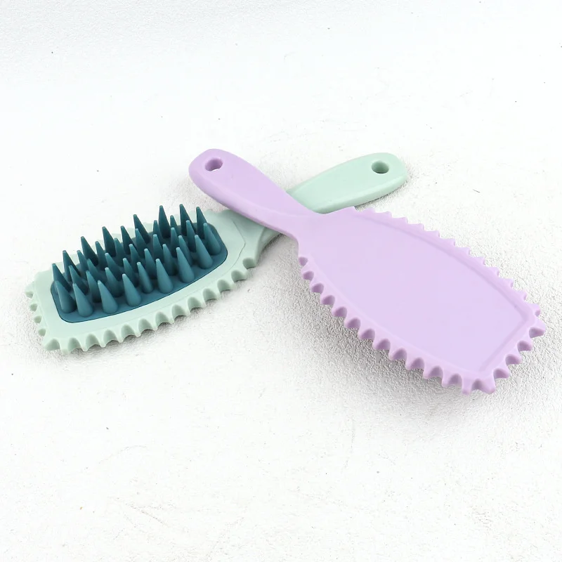 Brosses de coiffure pour boucler les cheveux, peigne de massage pour shampoing, outils de coiffure pour définir les boucles saillantes