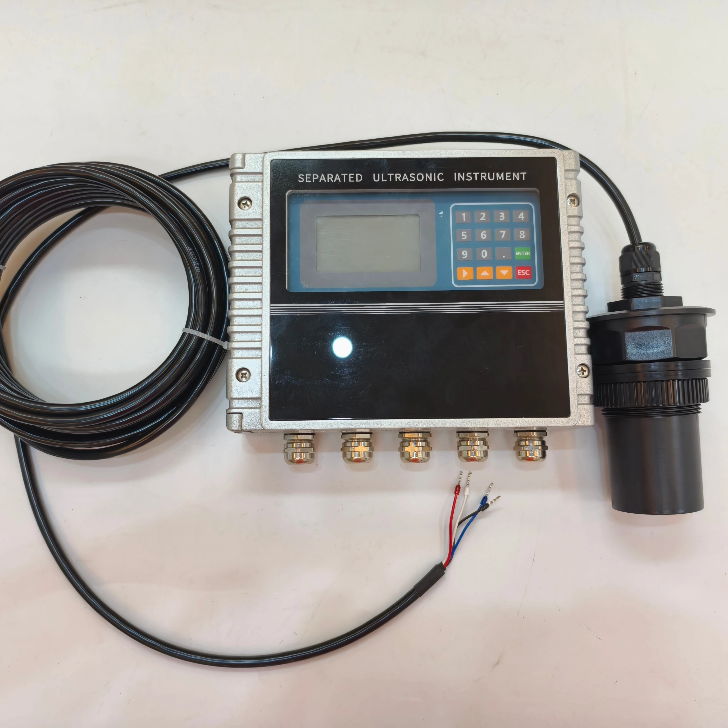 Jiangsu WanBang Instrument Separated Split Explosion-proof Ultrasonic Level Meter with RS485 Output