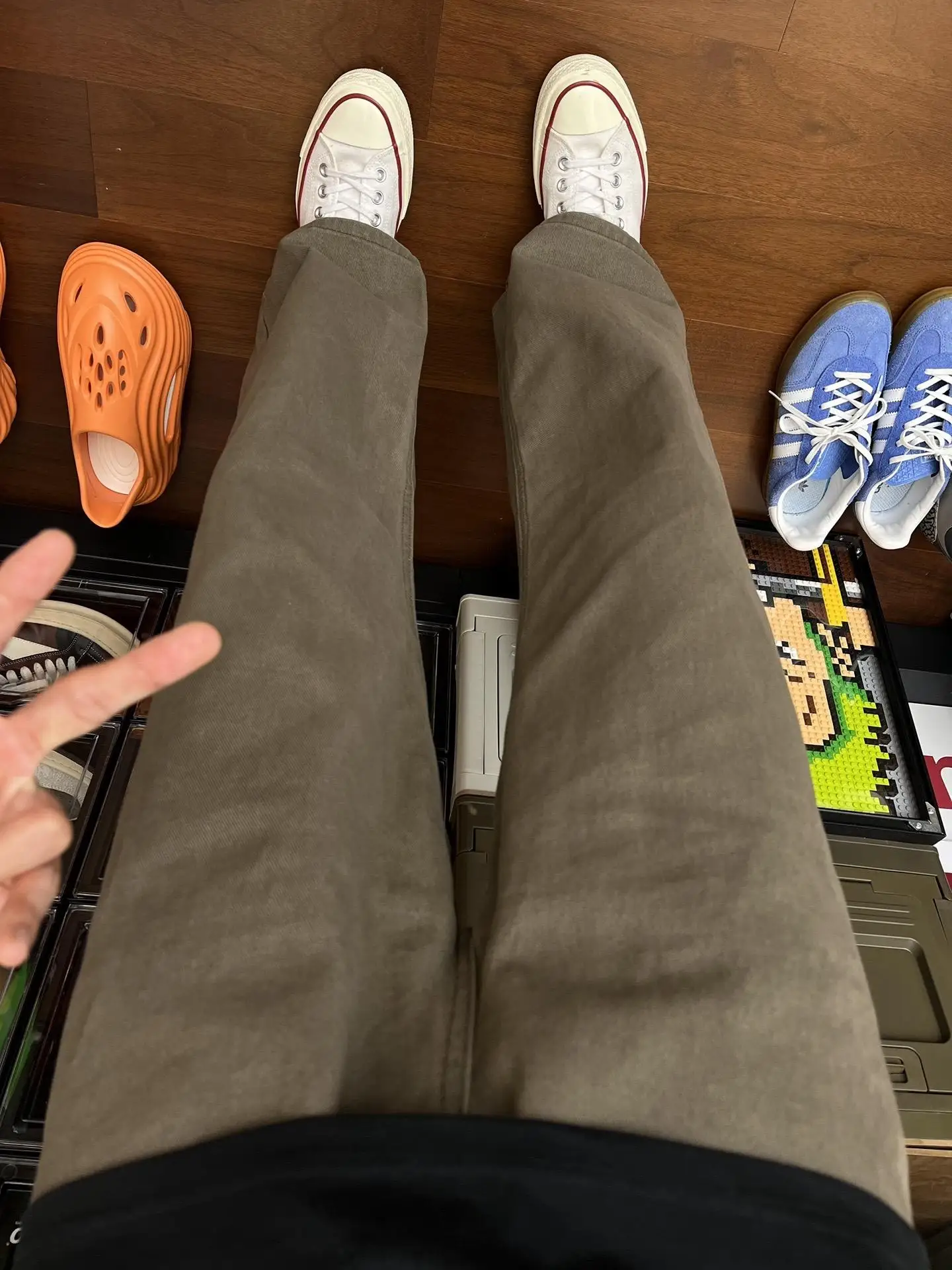 

Американские коричневые джинсы в стиле ретро, мужские пустыни, широкие брюки прямого кроя, прочные молодежные брюки Faion High Street Vibe