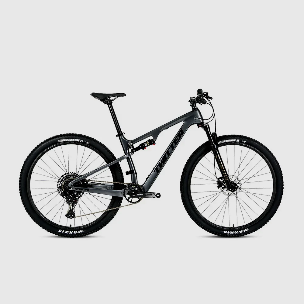 

Carbon Fiber Double Suspension Mountain Bike 12S Men's Downhill Full Suspension Bicycle 29 Inch MTB for Adults