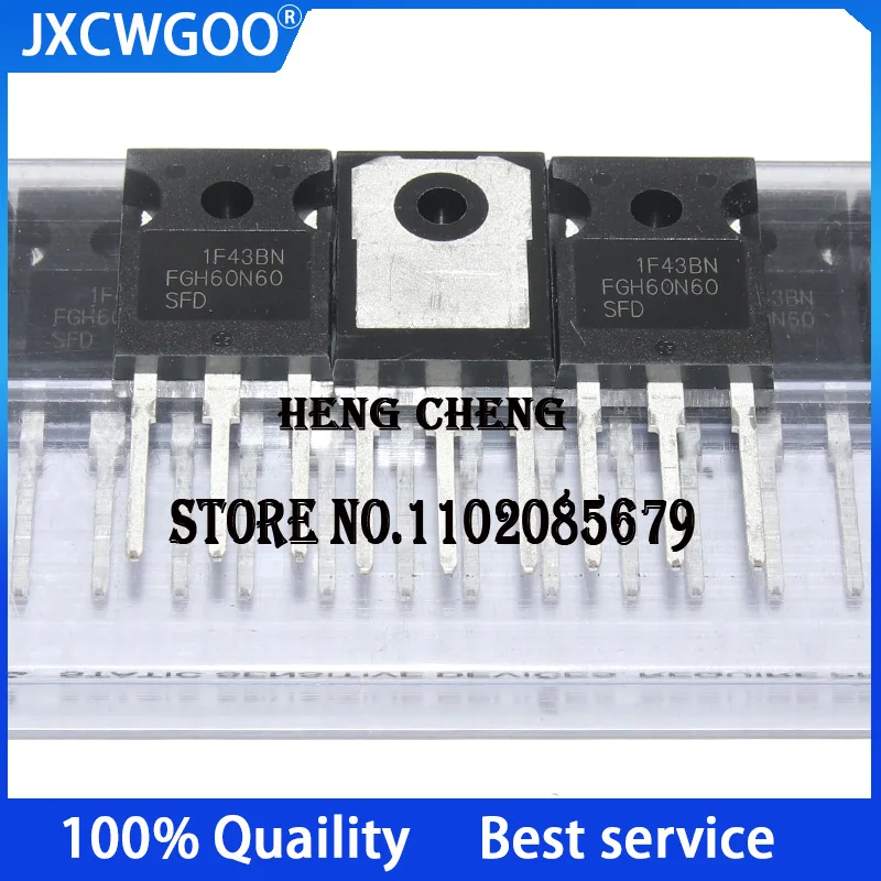 10PCS 100% New Original FGH60N60SFD FGH60N60 TO-247 600V, 60A IGBT tube/module