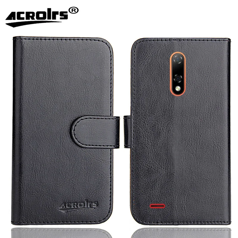 Ulefone Note 8P Case 6 Colors Fashion Customize Flip Wallet Card Slots Squirrel Leather Protective Cover Phone
