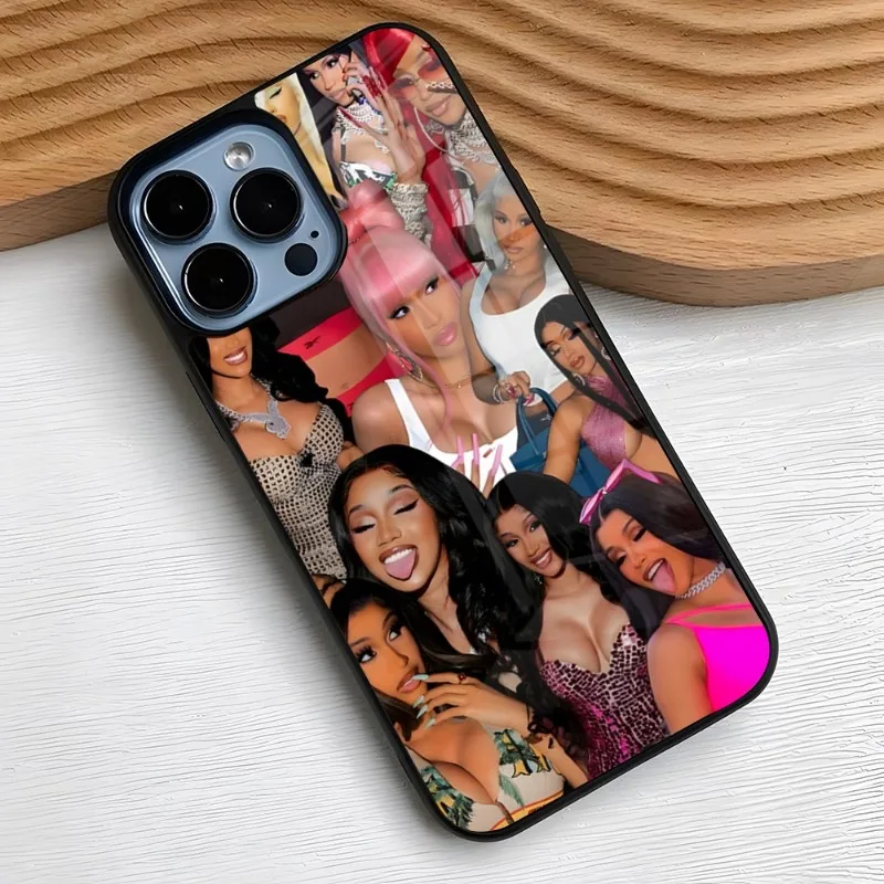 Nicki Minaj Rapper Phone Case For SAMSUNG S22 S20 ULTRA S21 S30 23 Note5 7 8 9 10 S7edge S8 Plus S9 S10E PC+TPU Silicone