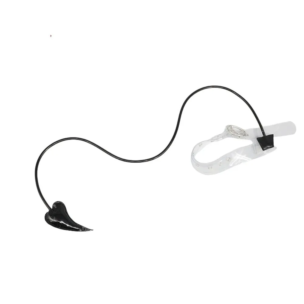 

Casual Bentable Halloween Costume Cosplay Props Furry 3D Bat-like Ears DIY Transparent Belt Bat Wings Performance Property