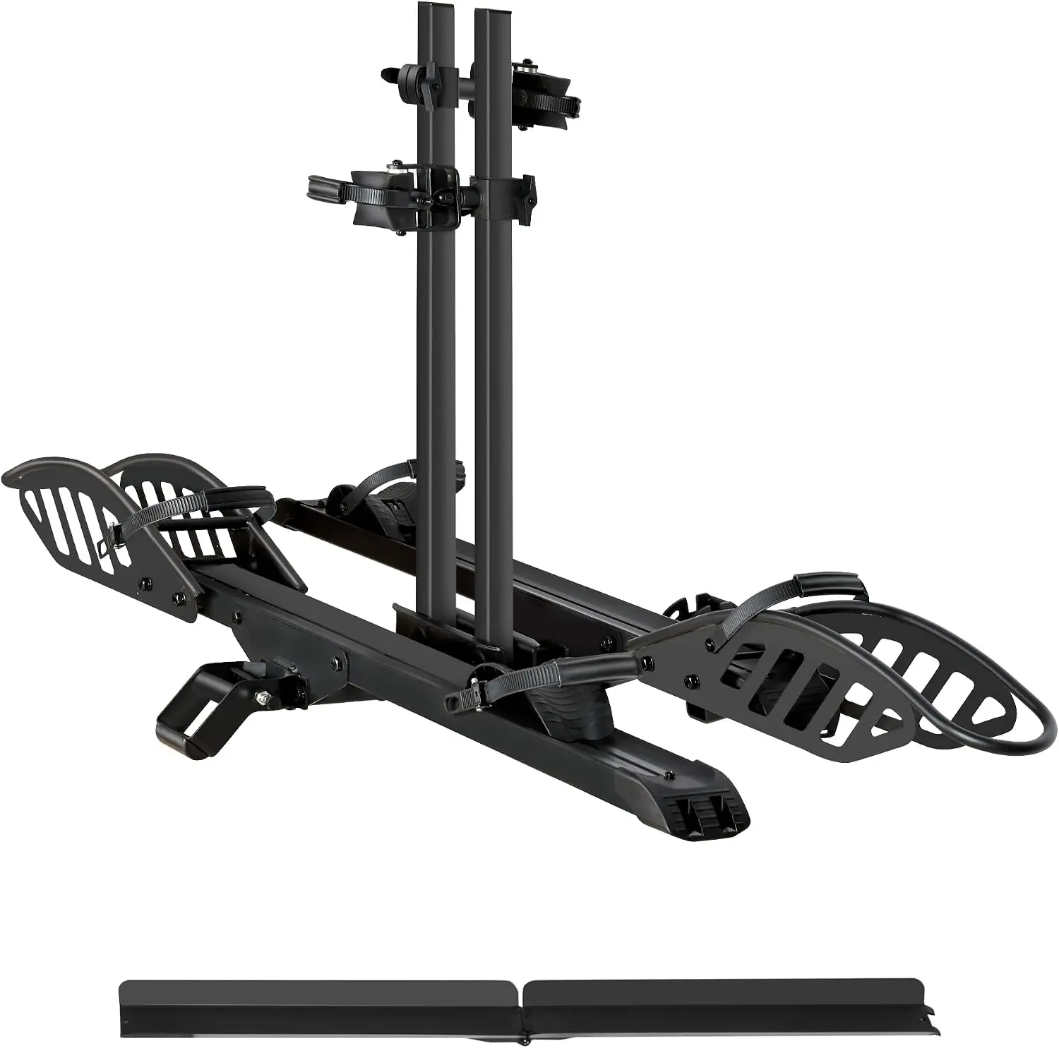 2 Ebike Rack Hitch Mount Bike Rack for Car with Ramp