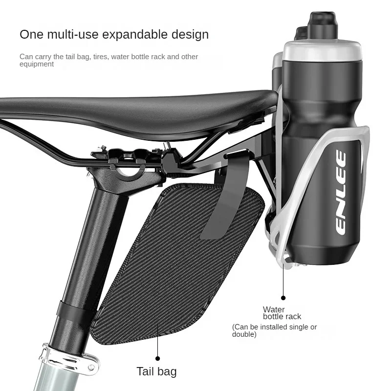 

Bicycle kettle rack extension seat, mountain bike seat bow extension bracket, saddle adjustment expansion frame equipment