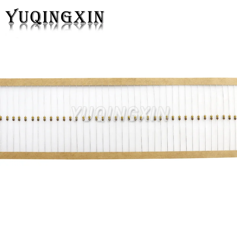 100PCS 1/8W Carbon Film Resistor 5% 0.125W 0R - 1M 10 22 47 100 150 220 270 330 470 510 1K 2.2K 4.7K 5.1K 10K 47K 100K 470K ohm