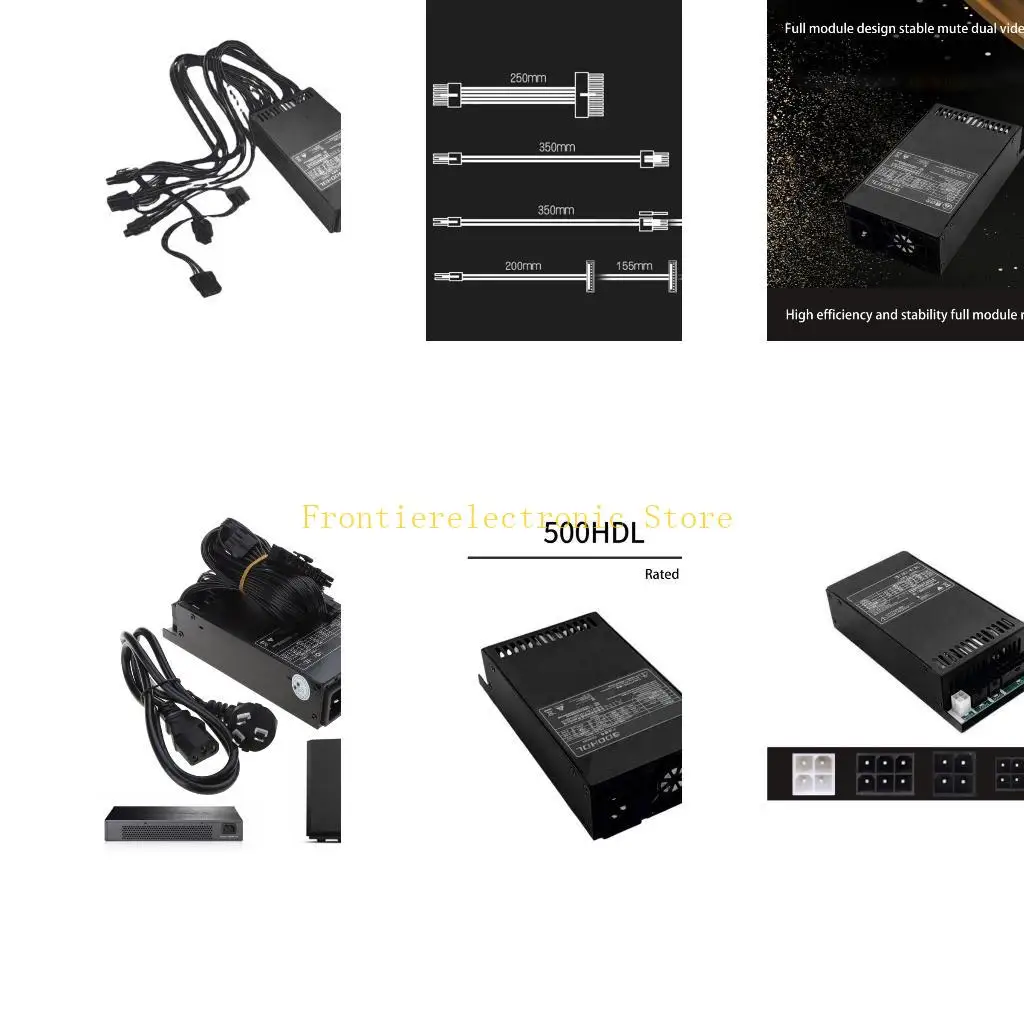 G8DB 500W ATX PSU MINI 1U ITX Mini PC Power Supply Full Modular 1U Power Supply For 110v Server Mini Pose 110V