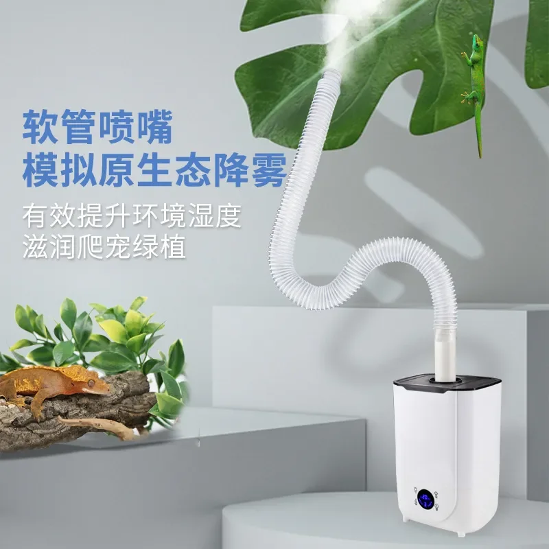 Ultrasonic Humidifier 2 Core Large Capacity Fog Volume For Industrial Household Plant Stall Fruit Fishing Barbecue Vegetables