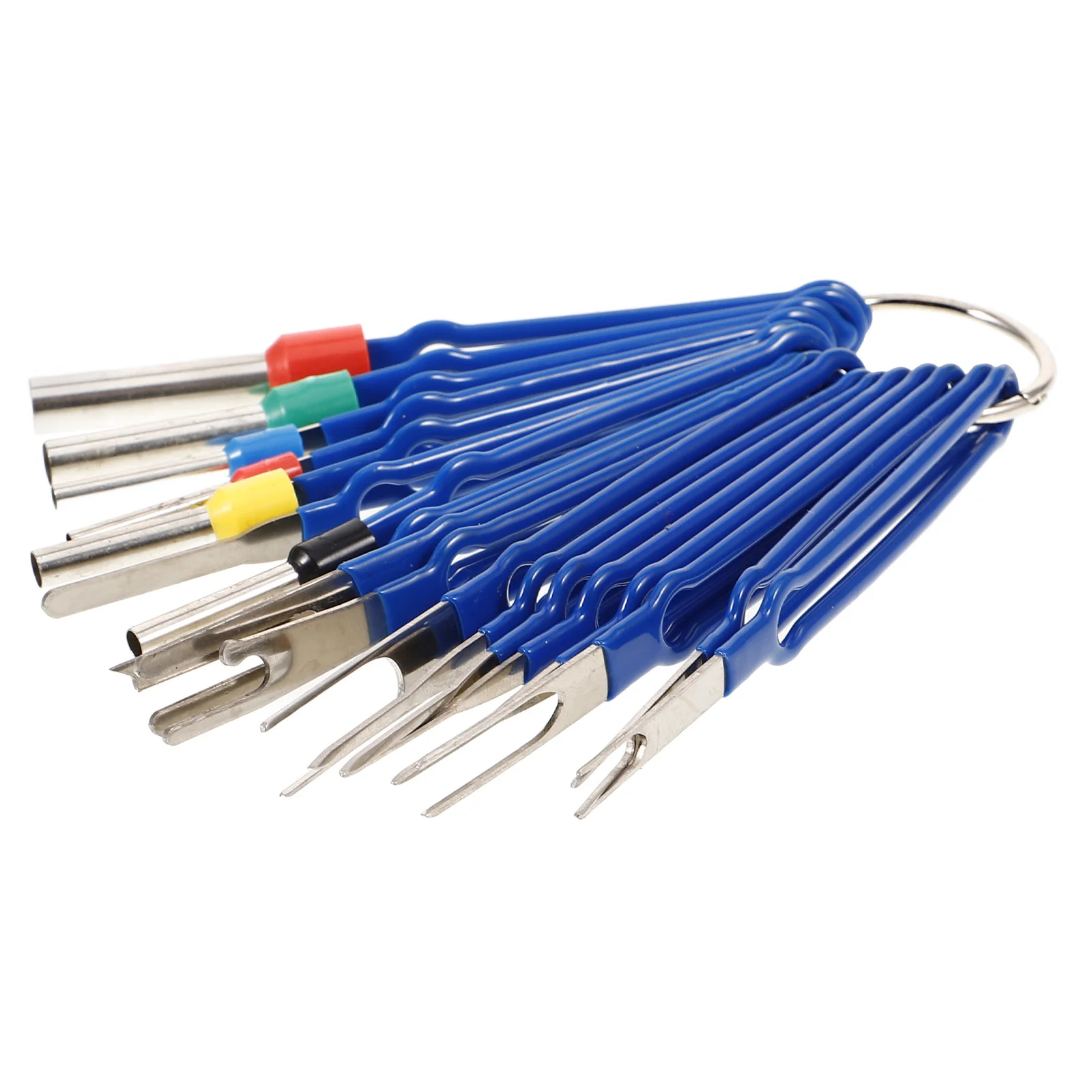 18 قطعة سلك السيارة محطة تفكيك مجموعة أدوات دبوس النازع لإصلاح السيارات تسخير موصل كهربائي إزالة مجموعة