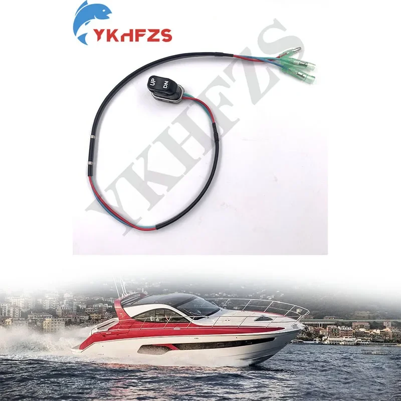 TRIM TILT SWITCH for Parsun Yamaha Outboard  Remote Controller Box Switch Outboard engine 703-82563 703-82563-02