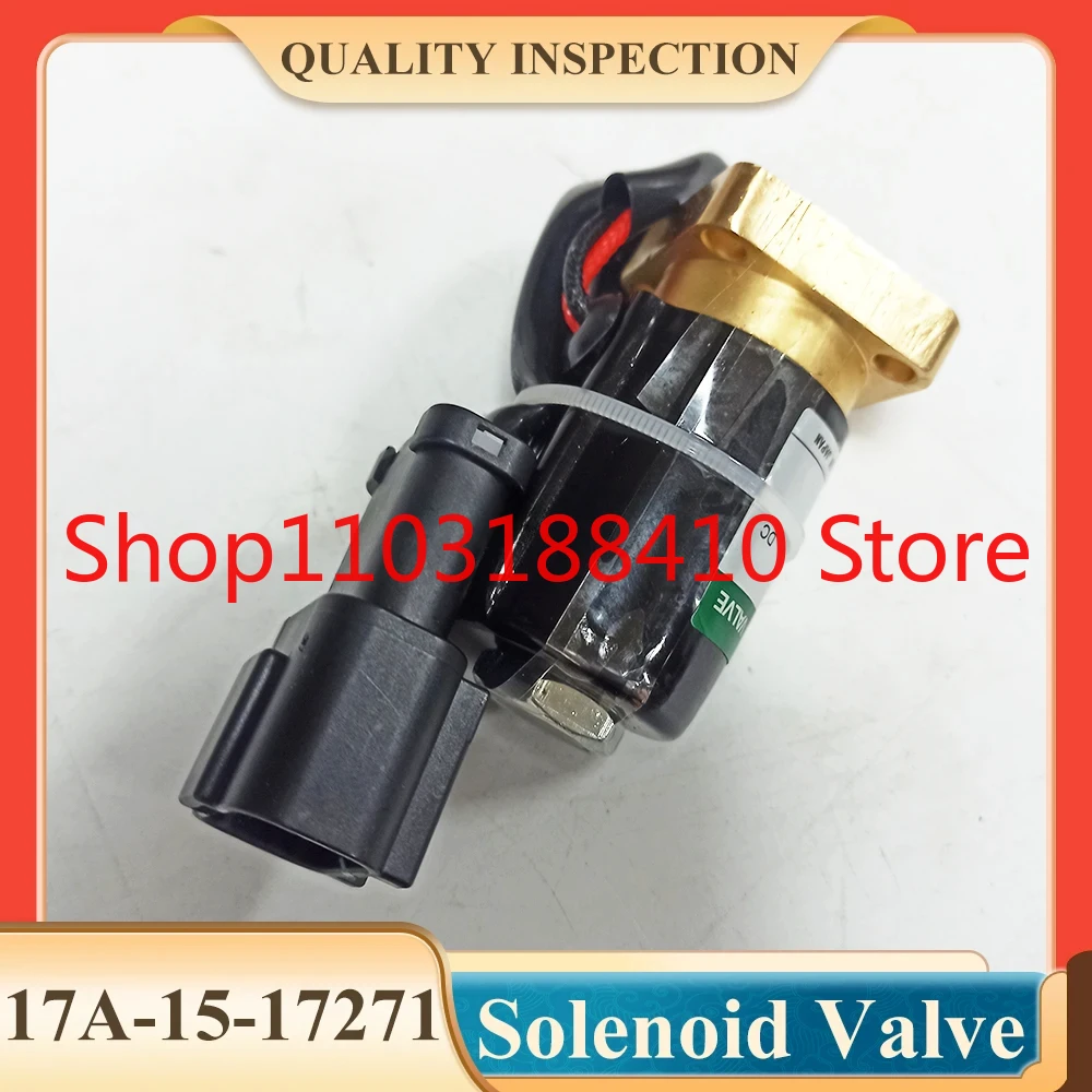 561-15-47210 561-15-47510 17A-15-17271 Solenoid Valve For Wheel Loader WA380-3 WA600-3 WA700-1 WA800-2 WA250 WA380