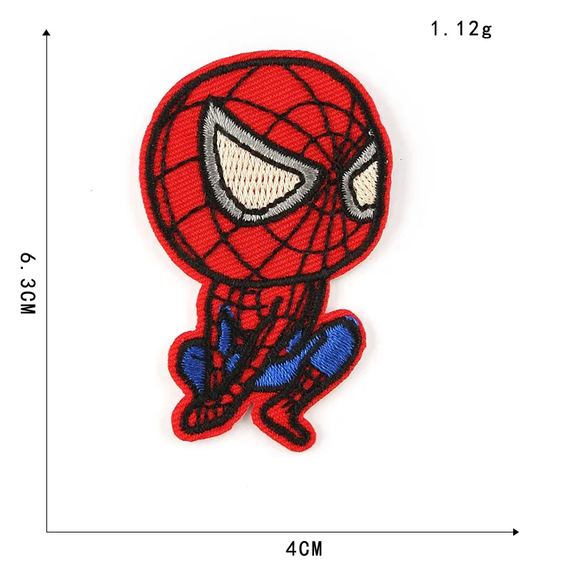 Marvel Iron man spiderman hulk captain America patches anime cartoon clothes patches Garment stickers embroidery cloth stickers