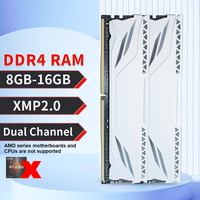 ENVINDA Memória RAM DDR4 16GB 8GB 3200MHz Desktop Computer No Support AMD Motherboard UDIMM Cooling Vest Memory Memoria