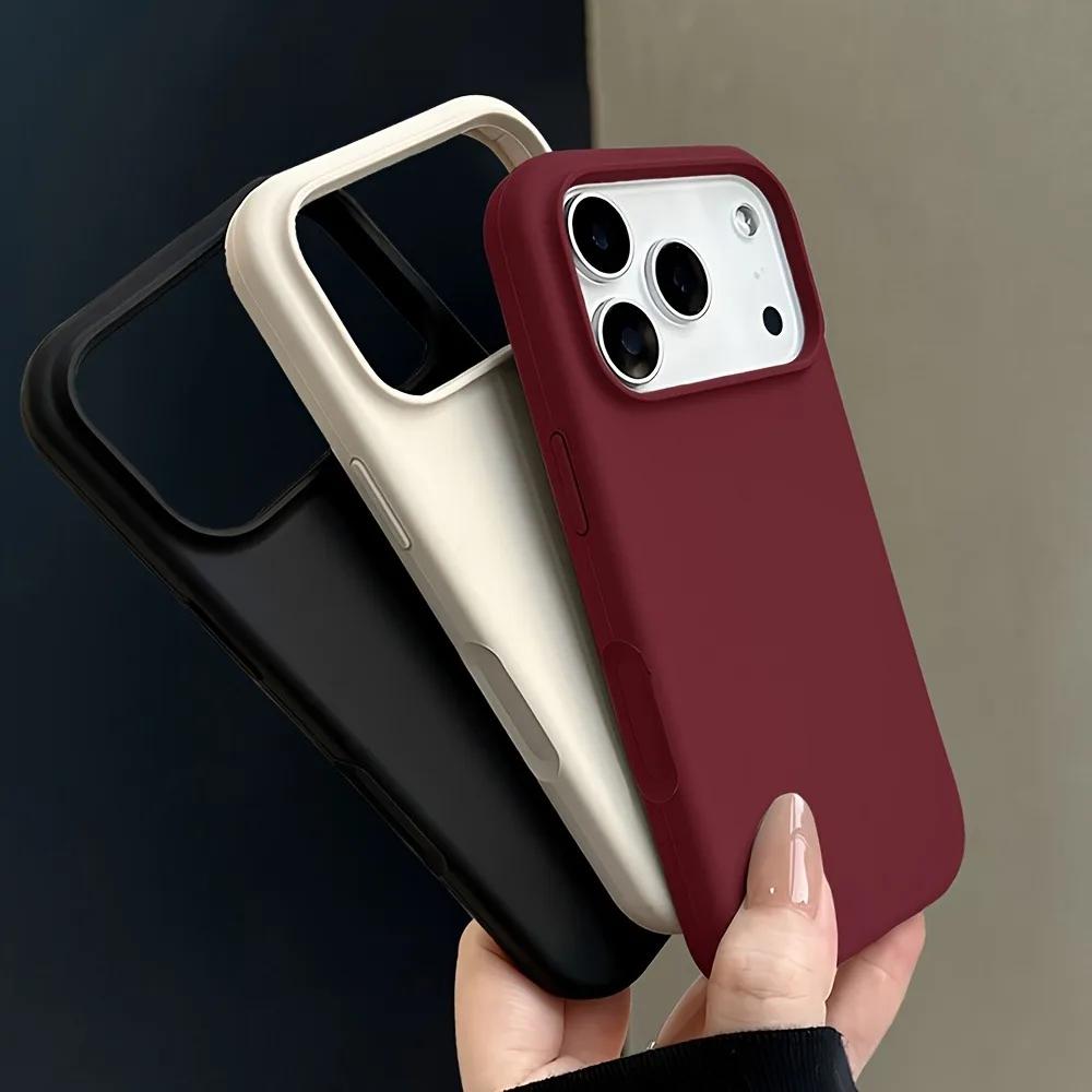 Original Liquid Silicone Case For iPhone 17 16 15 14 13 Pro 