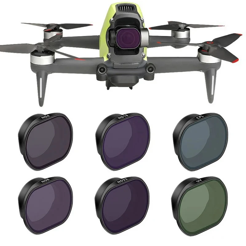 

UV Protective/ND Neutral Density/CPL Polarizing Filter Gimbal Camera Lens Filters for DJI FPV Racing Drone Aerial Photography
