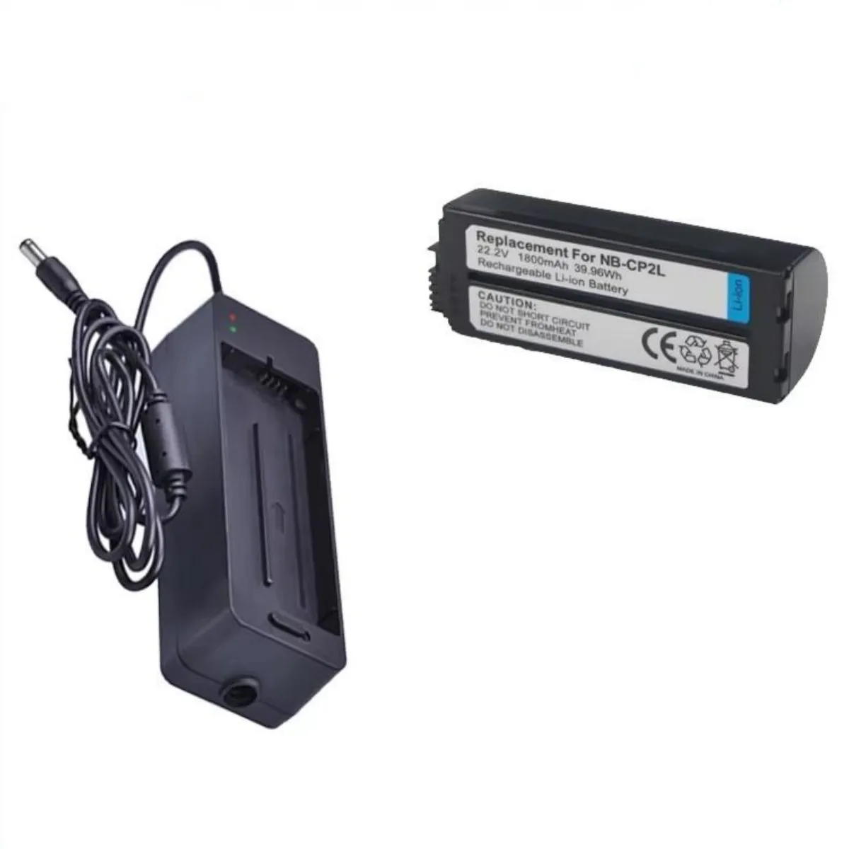 NB-CP2L NB-CP2LH Battery and Charger for Canon SELPHY NB-CP1L,CG-CP200 CP1500 CP1300 CP1200 CP910 CP900 CP800 CP790 CP780