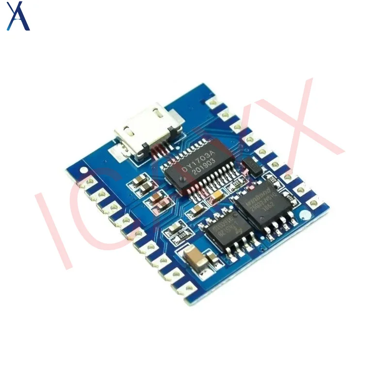 

DY-SV17F Audio Module Mini MP3 Player IO Trigger USB Download Flash Voice Module