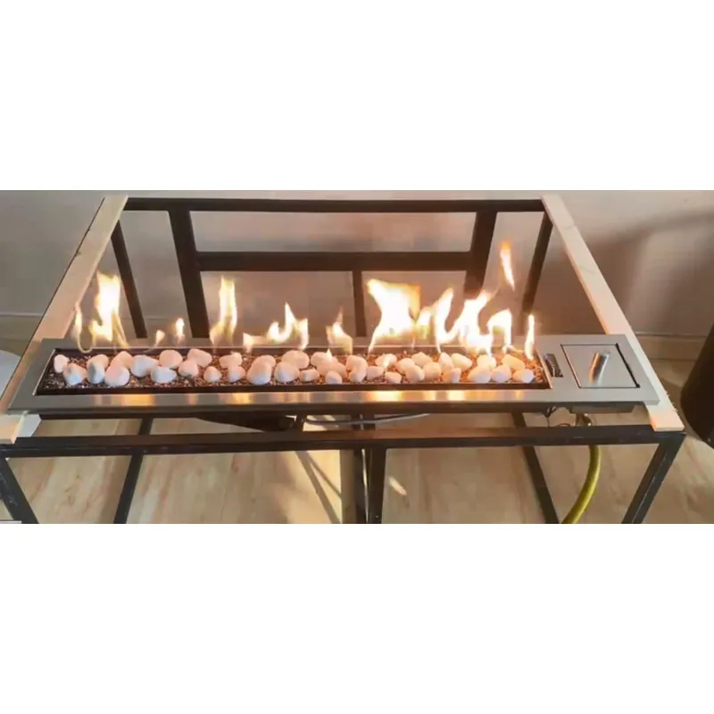 Manual Gas Fireplace Shipping To Russia  Hot Selling 75cm Length