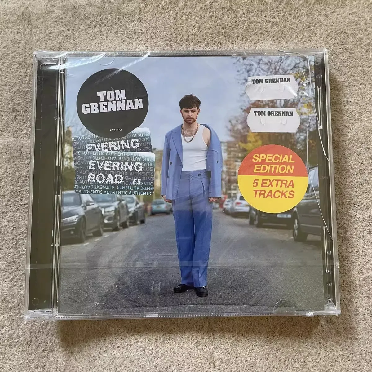 

Tom Grennan Evering Road Special Edition – British Pop Rock Gritty Soulful Male Vocals Extra Tracks Music Collectible