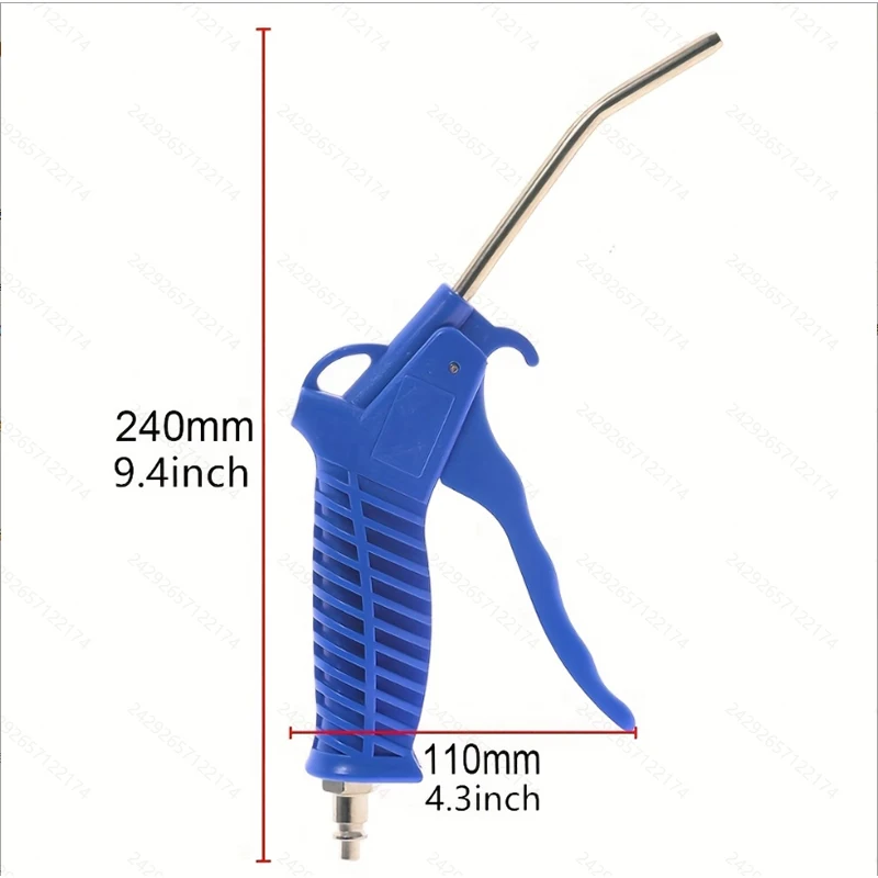 118.11/236.22inch Recoil Hose Air Duster Multi Truck Dust Blower Gun Set Clean 5.5mm Steel Nozzle Blower Spray Tool Kit