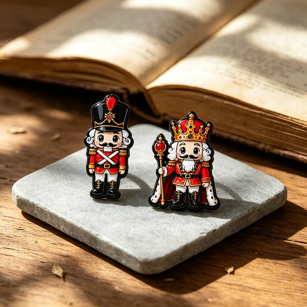 2 buah set pin enamel berbentu - Lapel Pin Enamel ulasan dan harga