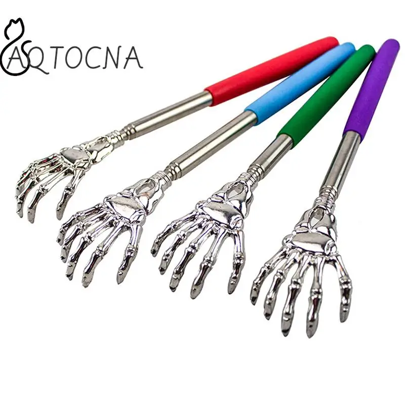 Telescópico Back Scratcher Massager Kit, Bolso Coçar, Massagem, Extensível Itch