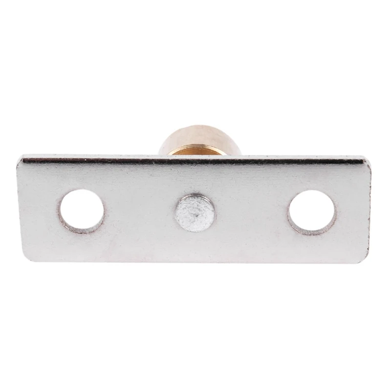 Guide de porte marketen bois de 12mm de diamètre, butée de localisation en métal, 8 pièces