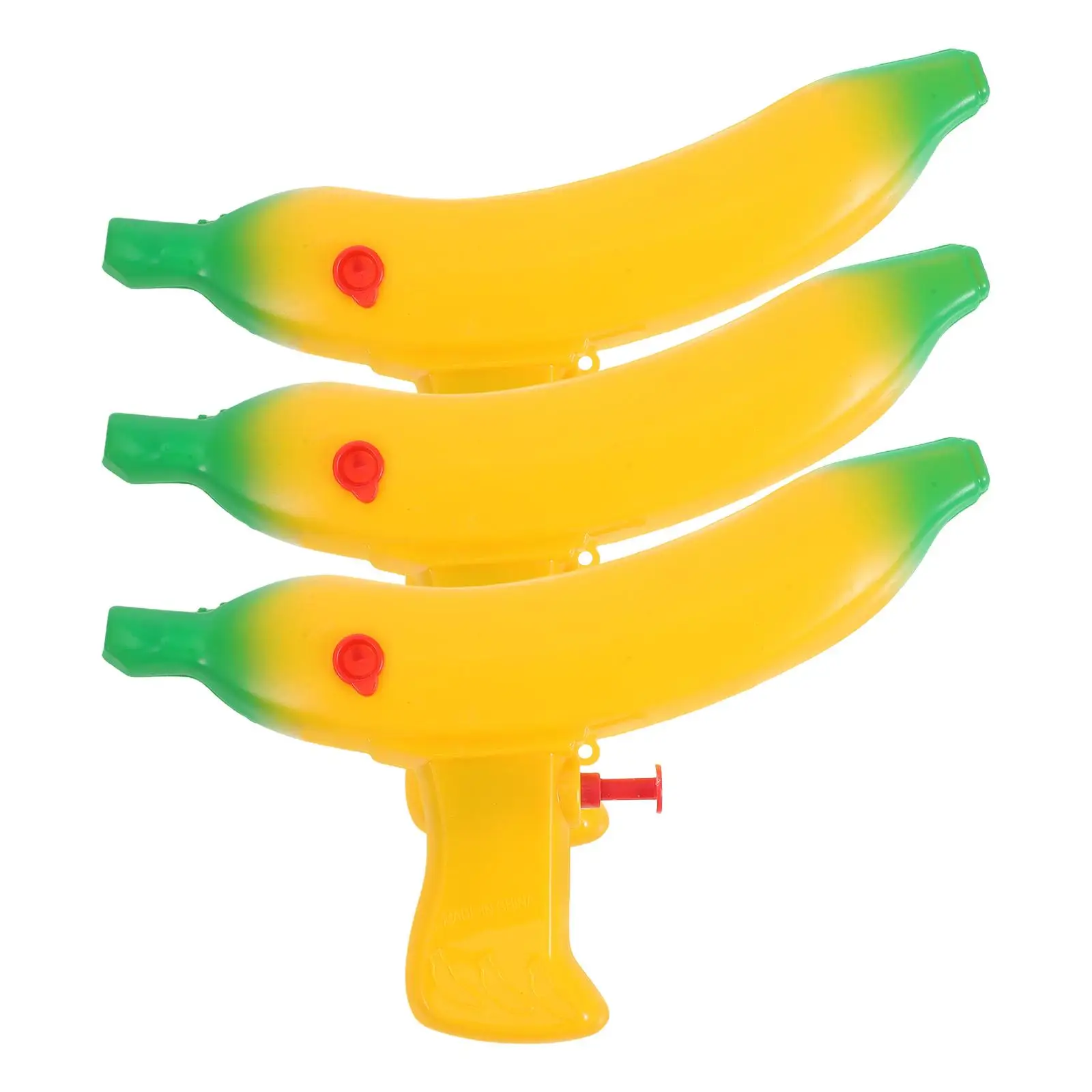 3-delig geel water kinderspeelgoed Soaker absorberen herbruikbaar speelgoed banaanvorm cartoon