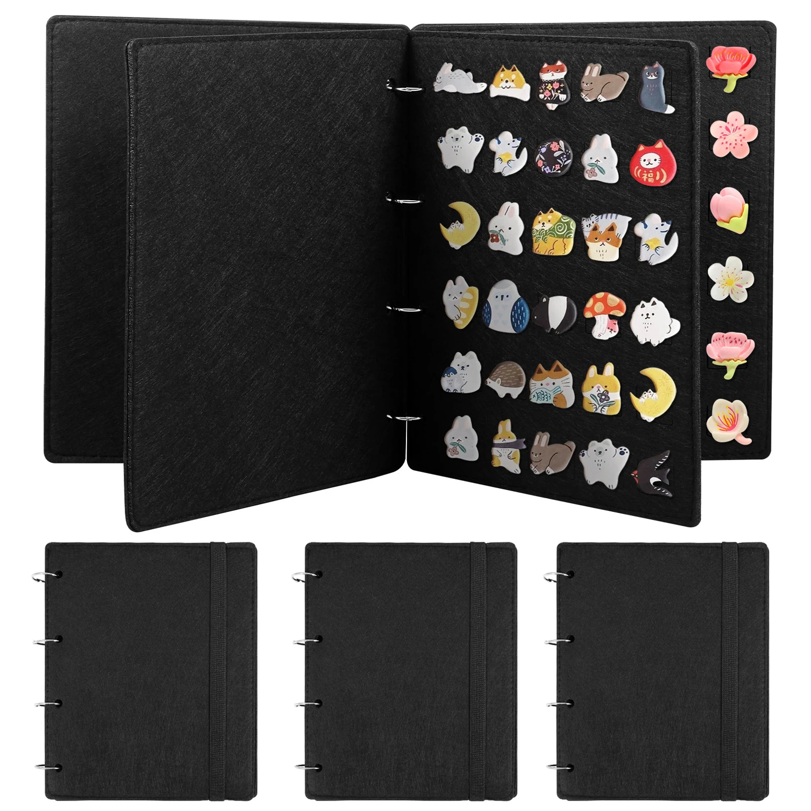 

3 шт., фетровая булавка, подставка для обуви, держатель для подвески, значок, дисплей для хранения ювелирных изделий, орнамент, ожерелья, подвески, органайзер для сережек