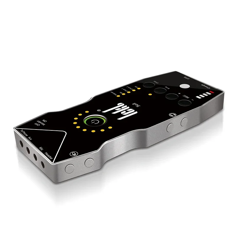 2026 SO8 6th Generation Professional Level Sound Card Universal Intelligent Noise Reduction Equipment for Live Streaming Singing