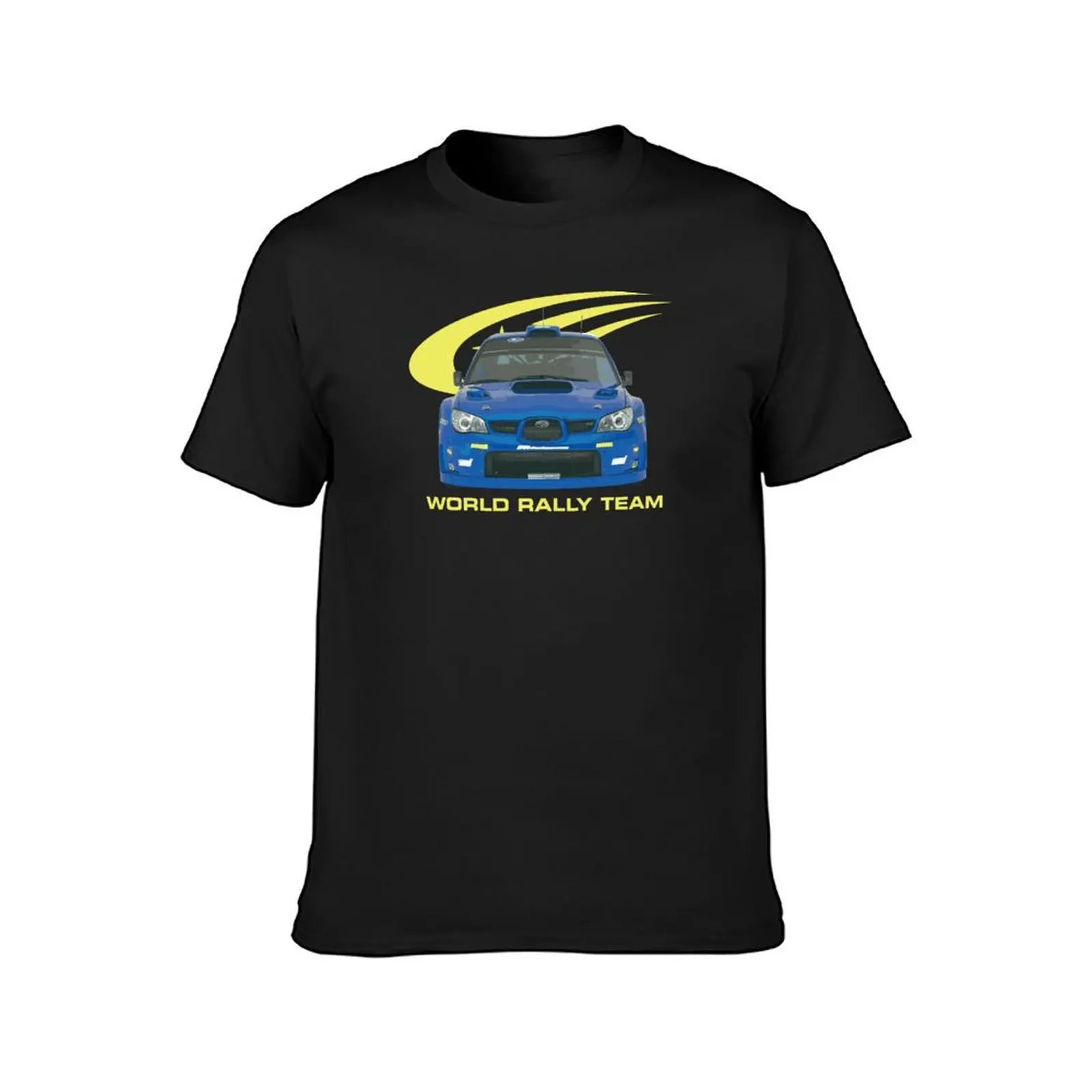 WRC PETTER SOLBERG WORLD RALLY TEAM CAR 2007 T-Shirt customizeds tees anime clothes plus sizes t shirt for men