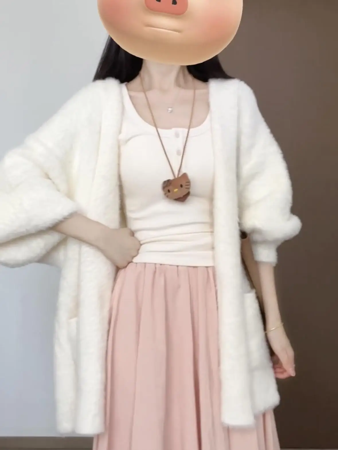 

Sweaters Jumpers Cardigans Womens Y2K Alpaca Blend Sweet Edge Boxy Cut Winter Outdoors Cozy Chunky Warm Comfortable Thermal Sexy