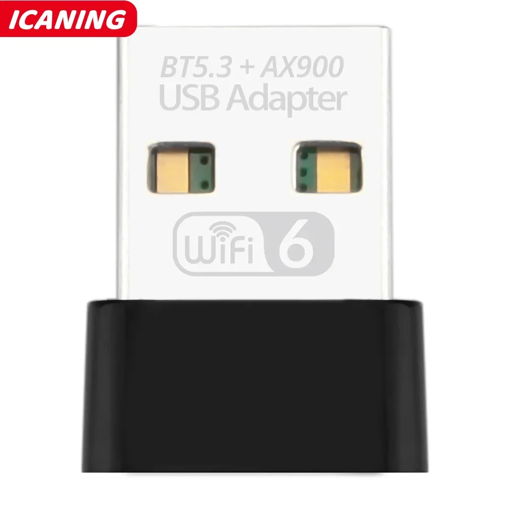 Bluetooth 5.3 Adapter AX900 USB WiFi 6 Dongle Dual Band 2,4 G & 5 GHz USB WiFi Netzwerk Wireless Receiver FAHRER KOSTENLOS
