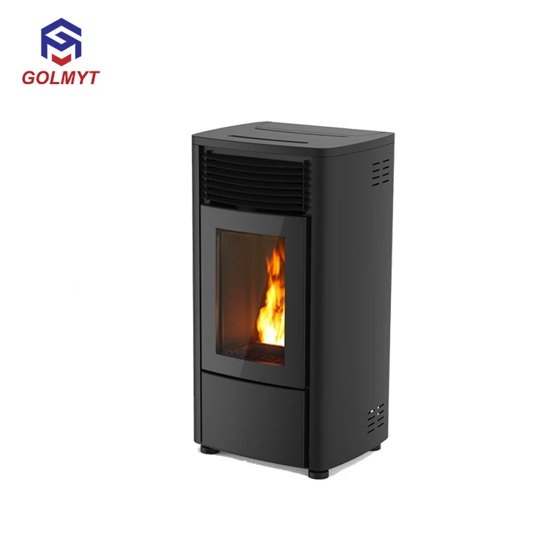 Eco-friendly Heating Biomass Bio Sawdust Wood Sawdust Burning Fireplace Pellet Stoves