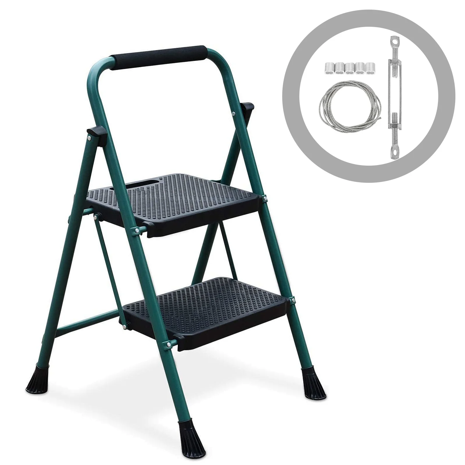 

1 Set Of Aluminum Scaffolding Fasteners Lightweight Durable Replacement Wire Clamps For Scaffold Fixing Parts Tools Accessories