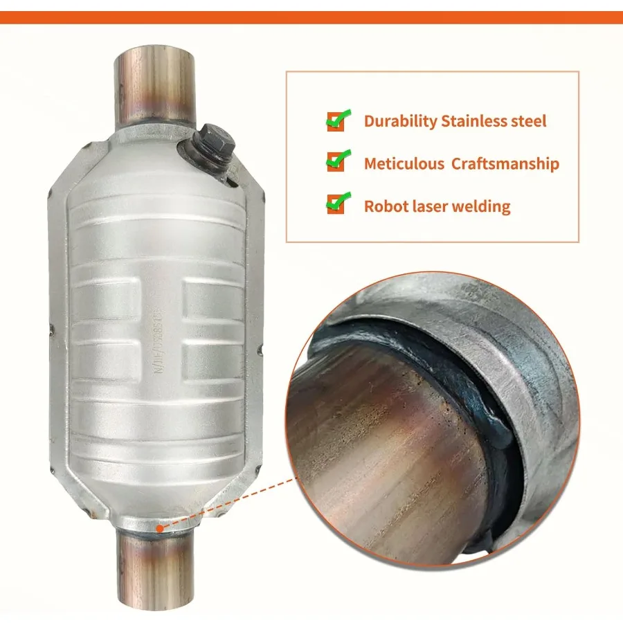 Catalytic Converter Compatible with  Accent 20122017 and Kia Rio Soul 20122015 1.6L Engine EPA Compliant Exhaust Emission Contr