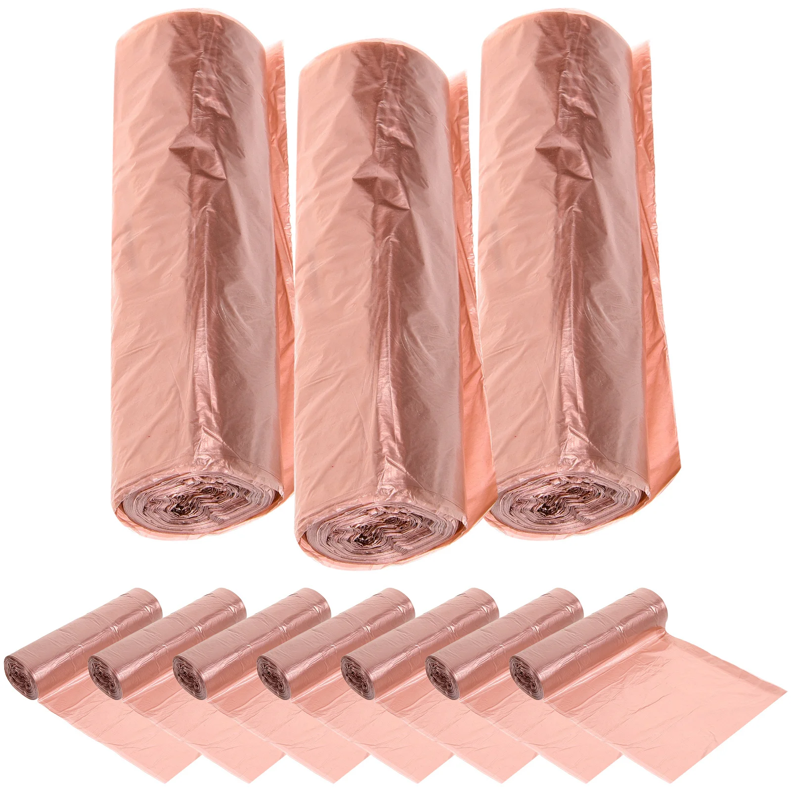 

100 шт. мешки для мусора, сверхмощные герметичные одноразовые мешки для мусора, большая вместимость, классифицированный разлагаемый мешок для мусора для дома