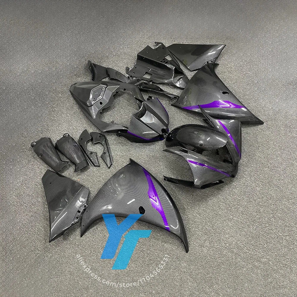 

Для Yamaha YZF-R1 2012-2014, полный комплект обтекателя, кузов из углеродного волокна, прочный и долговечный