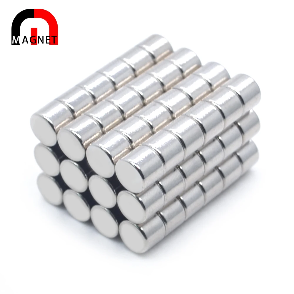 10/50/100/200/500/1000/20000Pcs 5X5 Super Krachtige Sterke bulk Ronde Ndfeb Neodymium Schijf Magneten Dia N35 Zeldzame Aarde Magneet 5*3