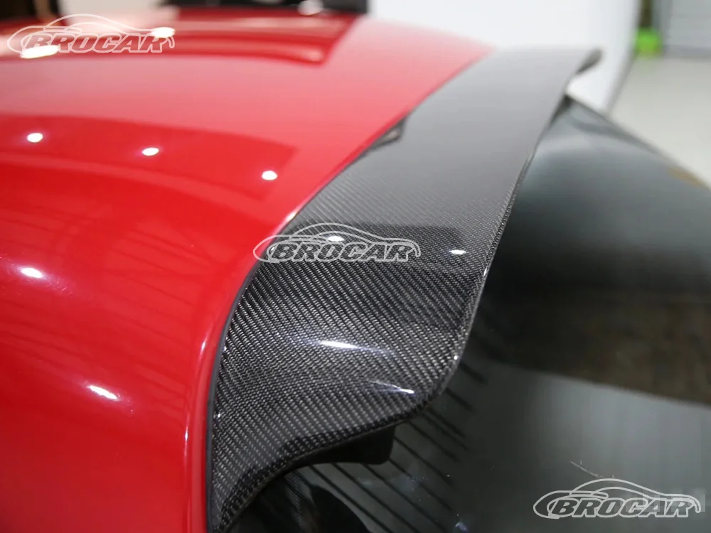 Für 1989-1997 Mazda MX5 mx-5 MIATA NA6 na8 2-Türer Hardtop Dachspoiler Hochwertiger Kohlefaser-Spoiler Kofferraumflügel Spoiler