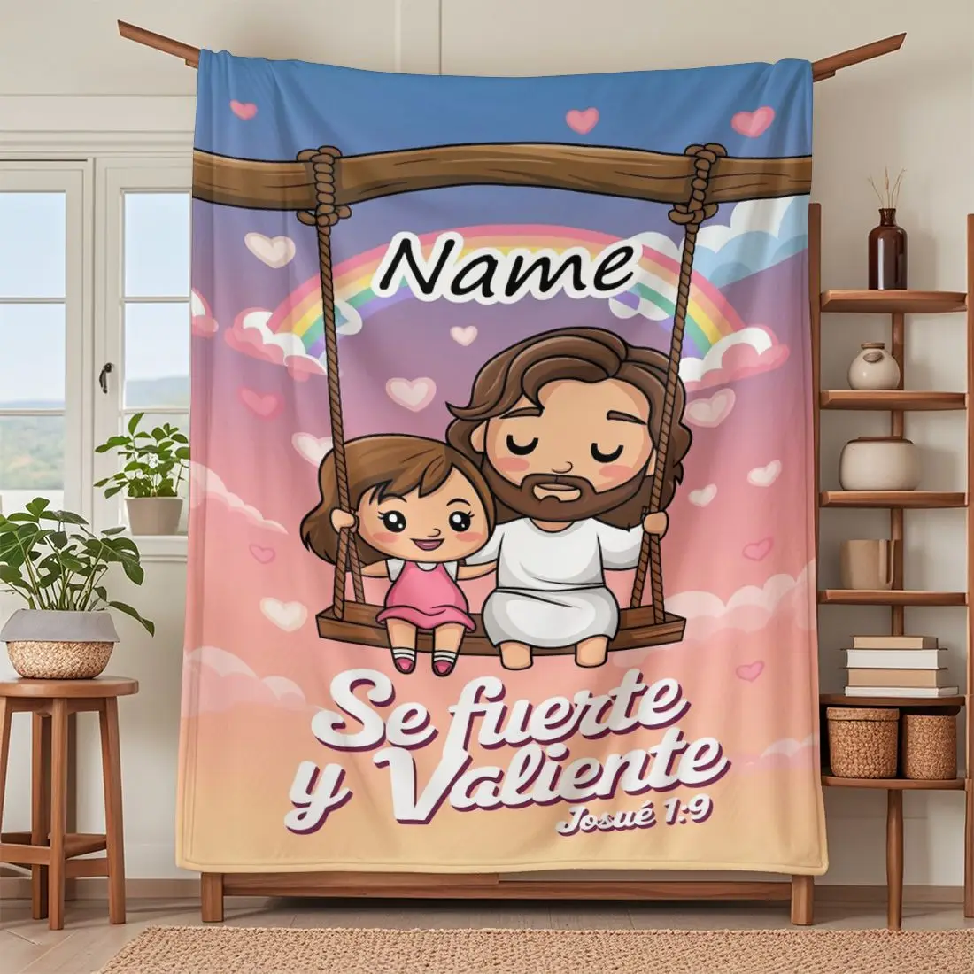 1 Piece Custom Name Personalized Flannel Blanket - Ideal Gift for Christmas, Halloween, Birthdays, and Anniversaries, Soft, War
