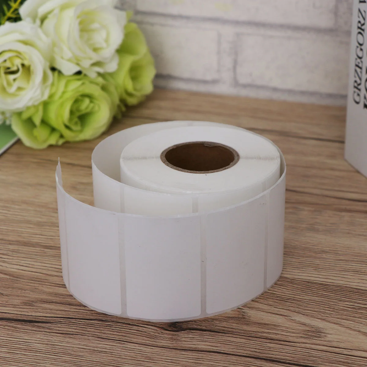 

800 Thermal Labels 60x40mm Eco friendly Waterproof Blank Stickers Printer Office Supplies Thermal Paper Labels Folder Bag Sealer