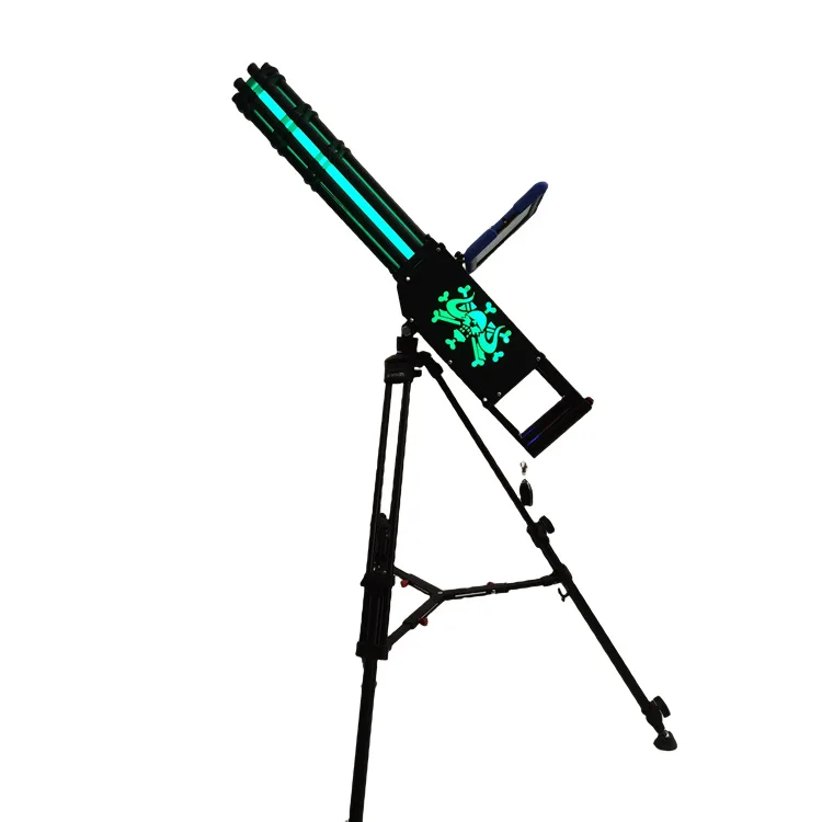 AR Gatling Internet Celebrity Games, Real Toy Guns, Remote Control Scan Code Video Game Stall Equipment
