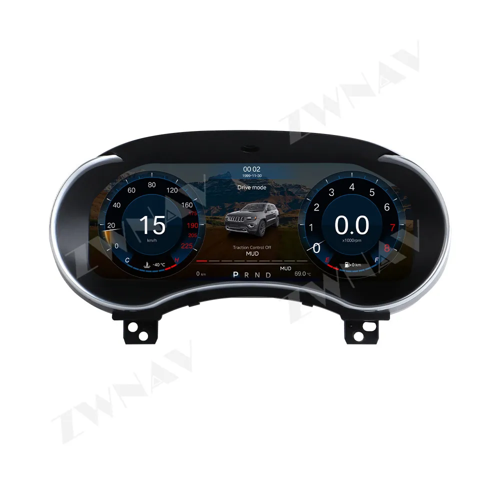 US Stock Dashboard For Jeep Grand Cherokee 2013-2018 LCD instrument cluster Virtual Driving display Cockpit Virtual Instrument