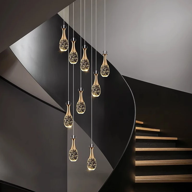

Nordic home decor dining room Pendant lamp lights indoor lighting crystal lamp hanging light chandelier lamps for living room