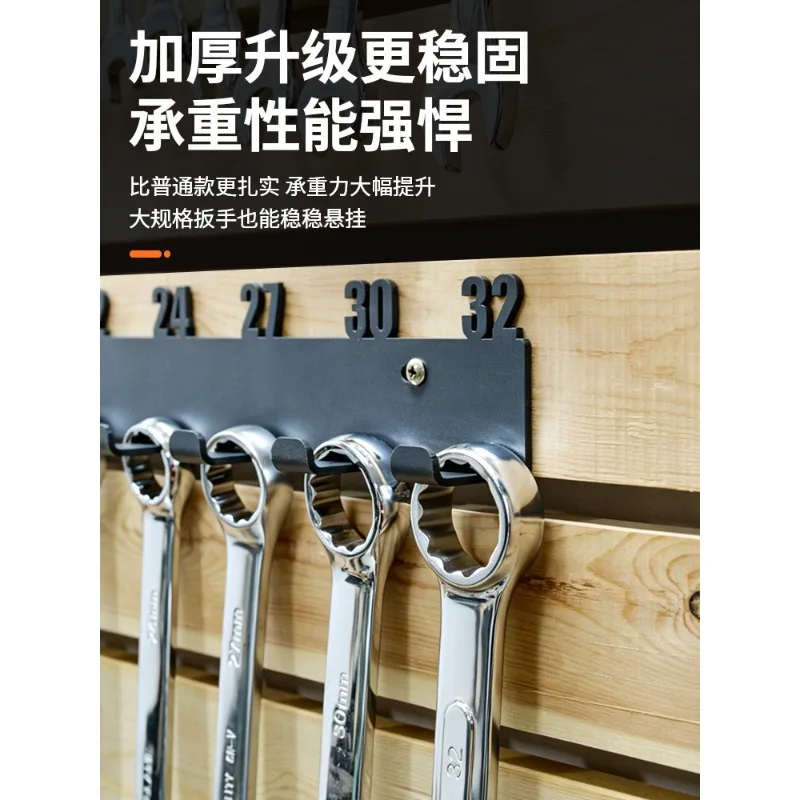 For Dual-purpose Wrench Hanger, Hanging Storage Bracket Wrench Classification Hook Display