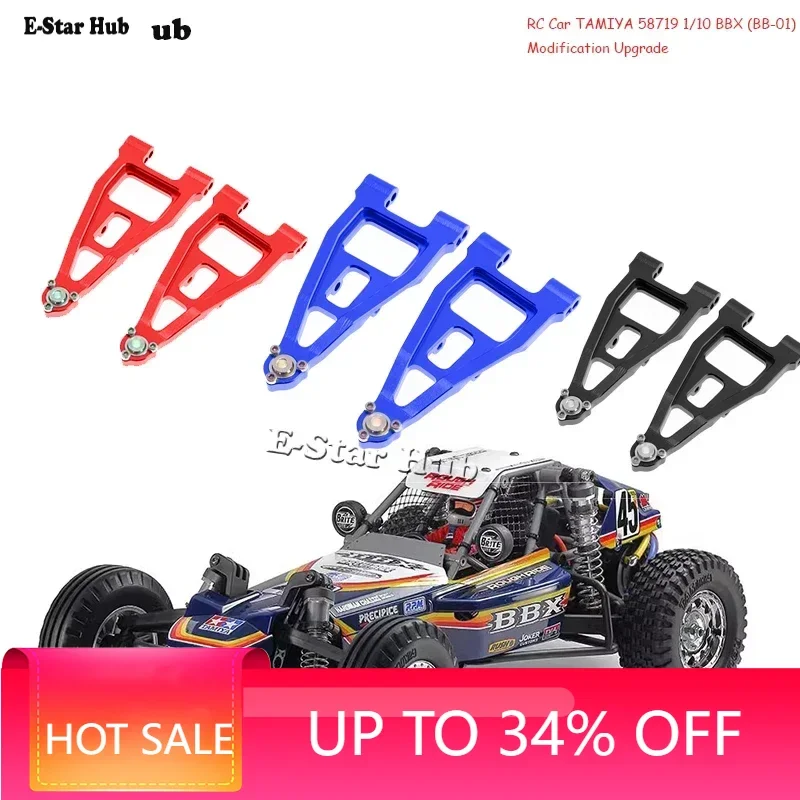 

RC Car Suspension Arm Front Lower Swing Arm for TAMIYA 58719 1/10 BBX BB-01 BB01 Accessories Upgrade Parts Rc Model Crawler Car