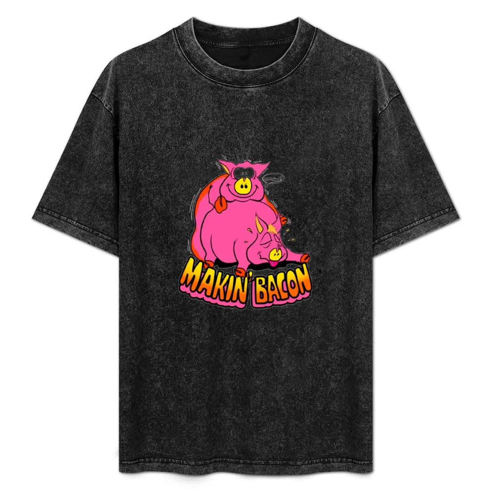 Makin Bacon Chef T-Shirt sublime sports fans vintage graphic tee anime tshirt cotton t shirt men